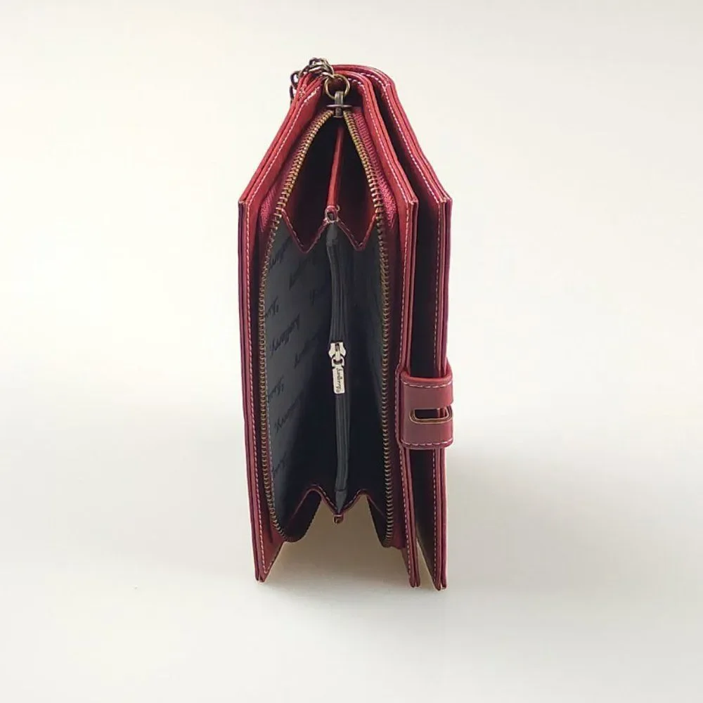 ✨✨BRAND NEW Womens Bifold Phone Wallet Cards Organizer - Picture 6 of 9